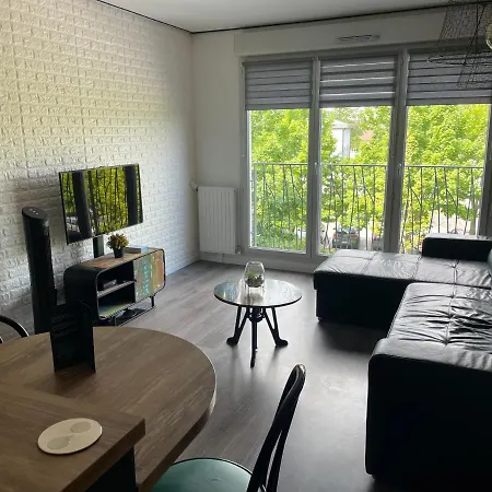 *bailly-disneyland* Cosy 3 Pers Apartamento Bailly-Romainvilliers